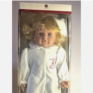 Doll ALABAMA CRIMSON TIDE Future Fan Covenant Collectibles DOLL w/ Box